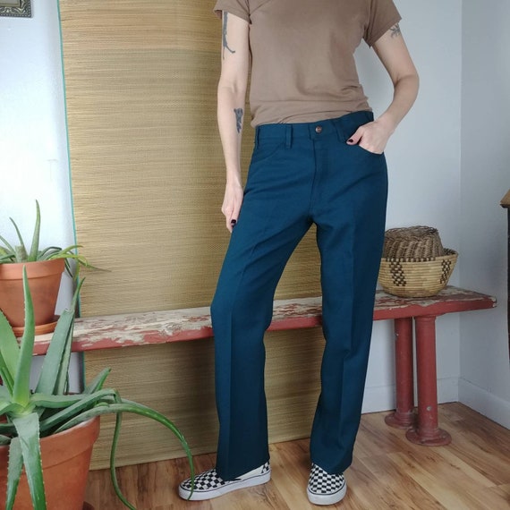 levi's polyester pants