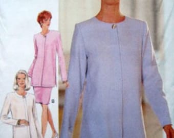 Vintage Butterick 3810 Sewing Pattern, Misses' Tunic, Skirt, Pants, Size 6-10, Uncut
