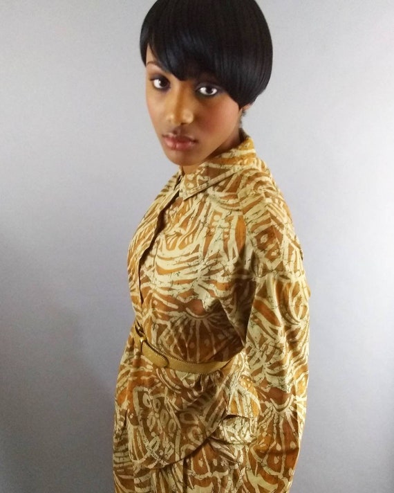 Vintage Safari skirt set