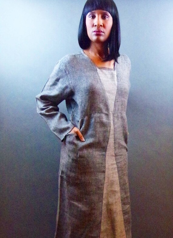 Vintage linen dress