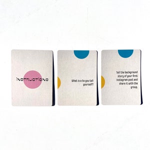 Say it Do it, Truth or Dare Card Game To Connect Reflection Cards, Ice Breaker, Group Bonding image 5
