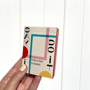 Dites-le, faites-le, jeu de cartes Action ou Vérité pour vous connecter ! Cartes de réflexion, brise-glace, liens de groupe