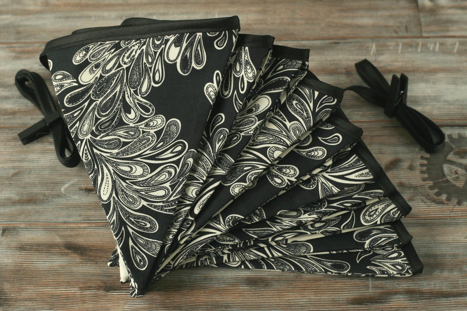 Schwarzes & weißes Banner Retro Party Dekor funky Party | Etsy