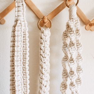 Macramé Plant Hanger - Customizable in Size // Pot Holder | Hanging Plants | Plant Holder