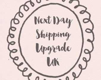 UK Shipping Upgrade - Royal Mail Next Day - Swanky Crafts - Postage