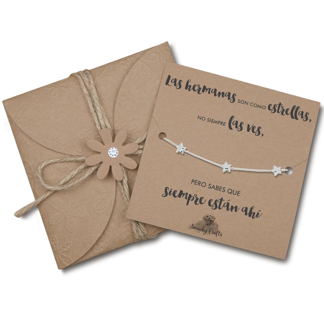 LParkin Bracciale Regalo Per Sorella In Acciaio Inossidabile - "La Vita è Meglio Con Una Sorella" - Regalo Di Compleanno - Oro