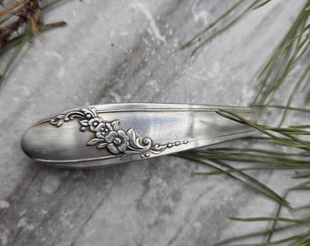 Handmade Vintage Silverware Hair Clips–unique Repurposed  display picture 1