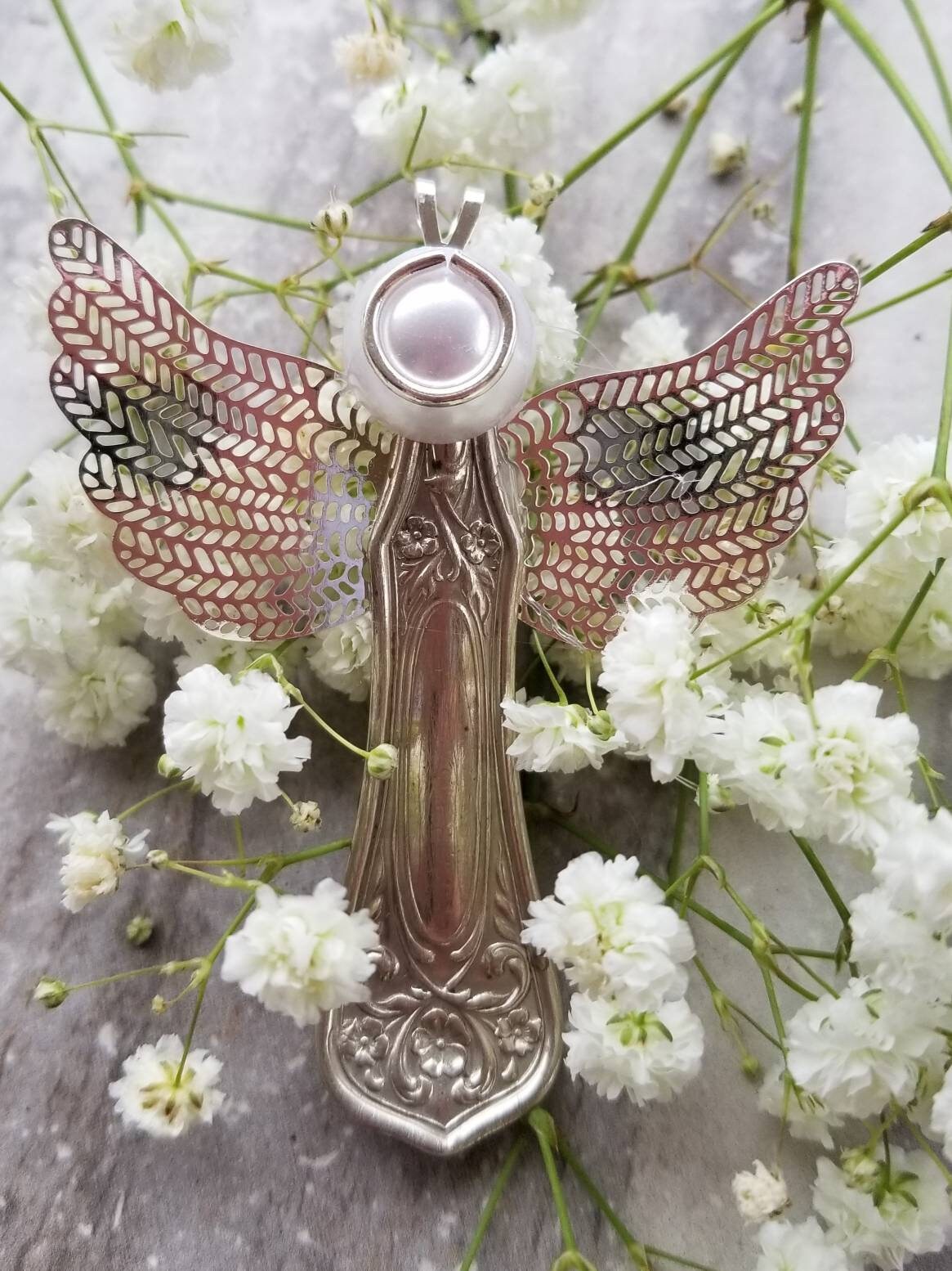 Spoon Angel Made From Vintage Silverware Etsy