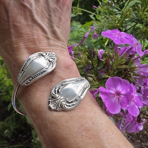 Vintage Spoon Bracelet* Cuff Bracelets* Spoon Jewelry* Handmade Gift* Silverware Bracelet