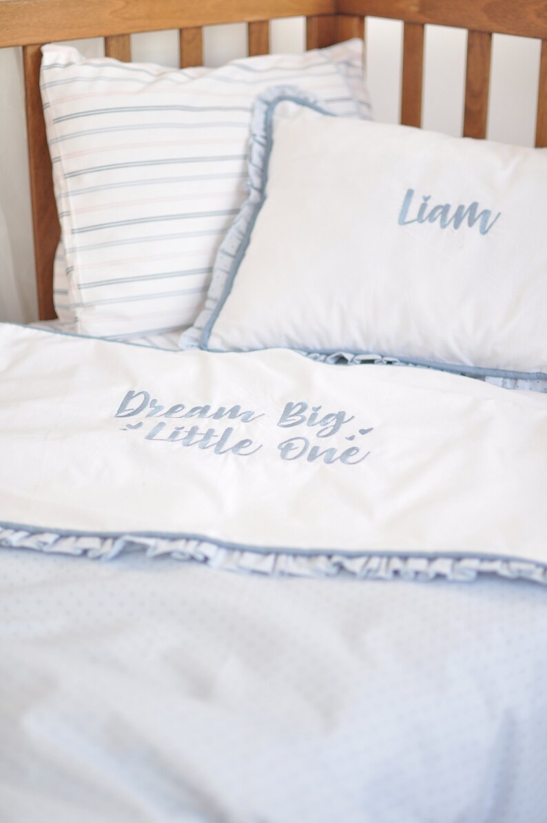 Baby Duvet Cover Personalized Crib Bedding Boys Bedding Etsy