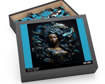 Yemaya in Clay Art Orisha Puzzle (120 OR 252 Piece)