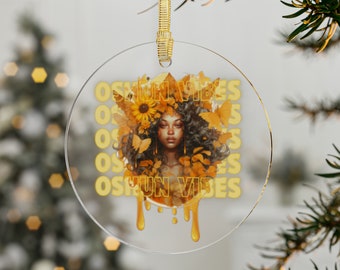 Oshun Vibes Orisha Acrylic Ornaments