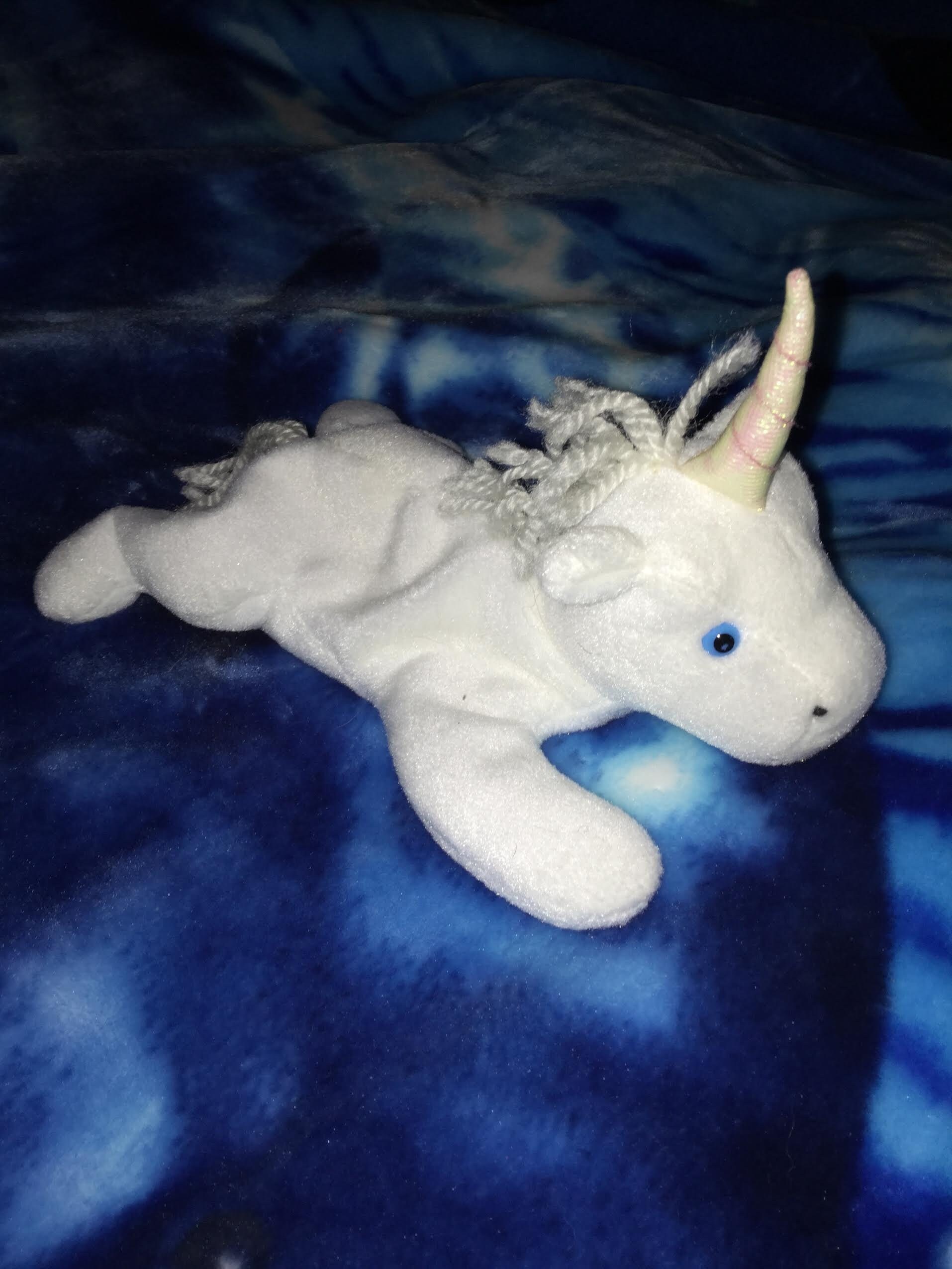 mystic unicorn beanie baby 1994