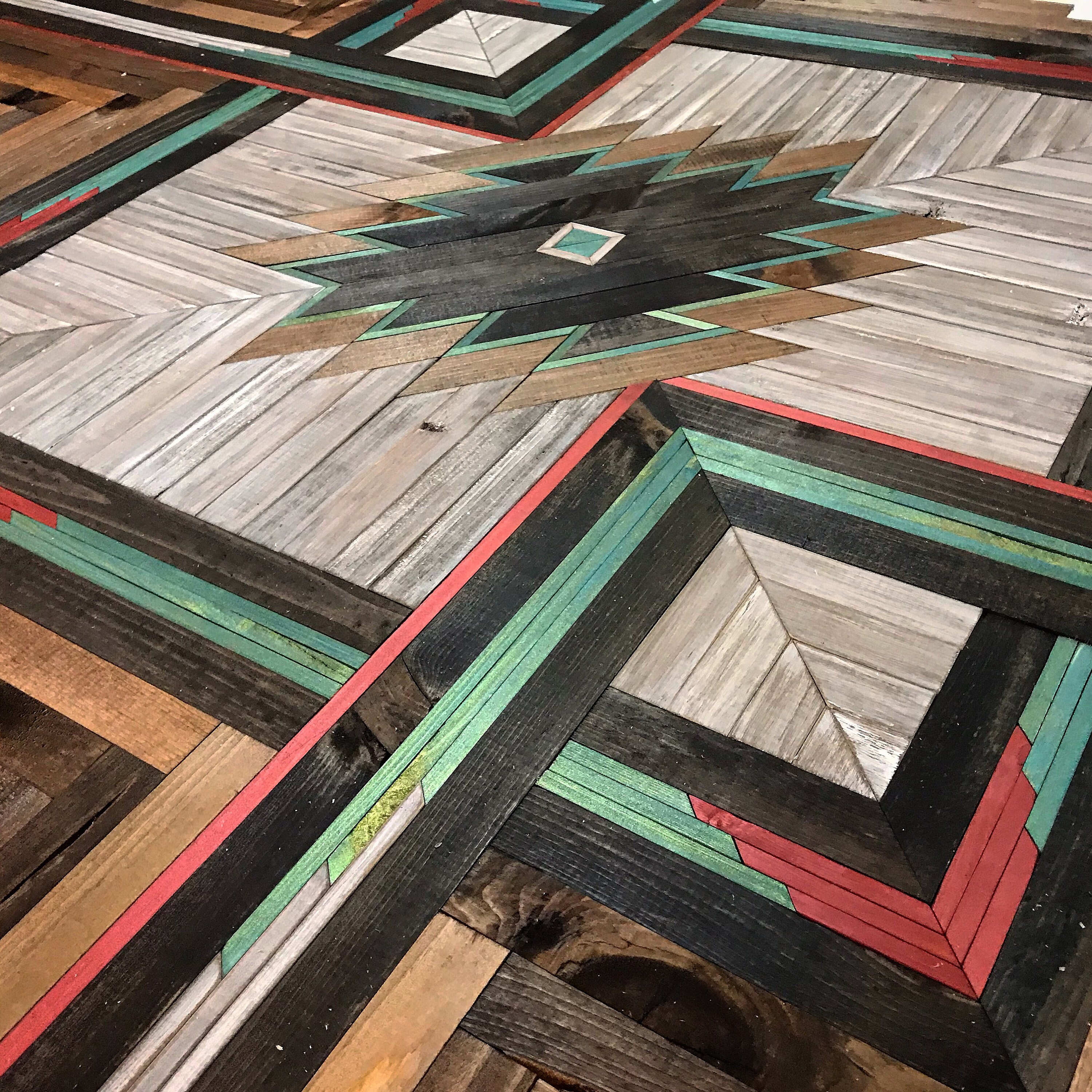 Rustic Aztec Barn Door - Etsy Australia