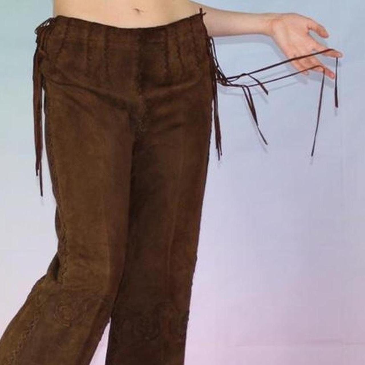 Vintage 60s 70s Suede Leather Pants - Etsy