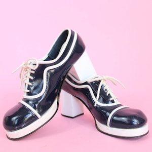 Vintage 70s disco shoes
