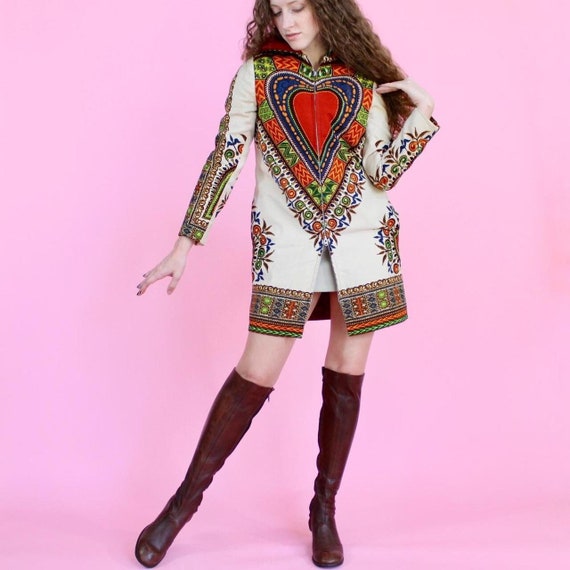 Vintage 60s 70s hippie jacket - image 1