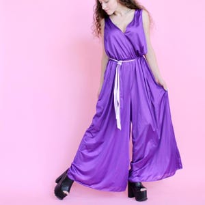 Vintage 70s wide leg jumpsuit