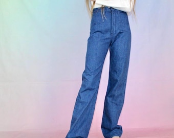 Vintage 70s high waisted jeans