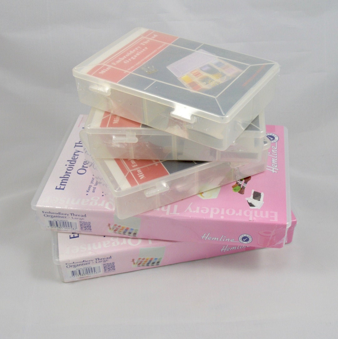 Embroidery Thread Floss Organiser Storage Boxes Three Sizes Etsy UK