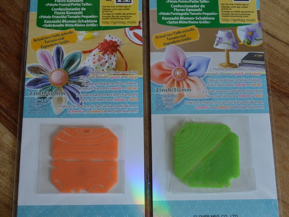 Clover Kanzashi Flower Maker Small Size Full Instructions Etsy