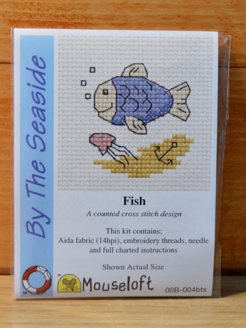 By The Seaside Counted Cross Stitch Kits 8 designs Etsy