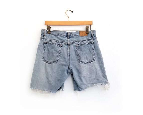 j crew denim shorts