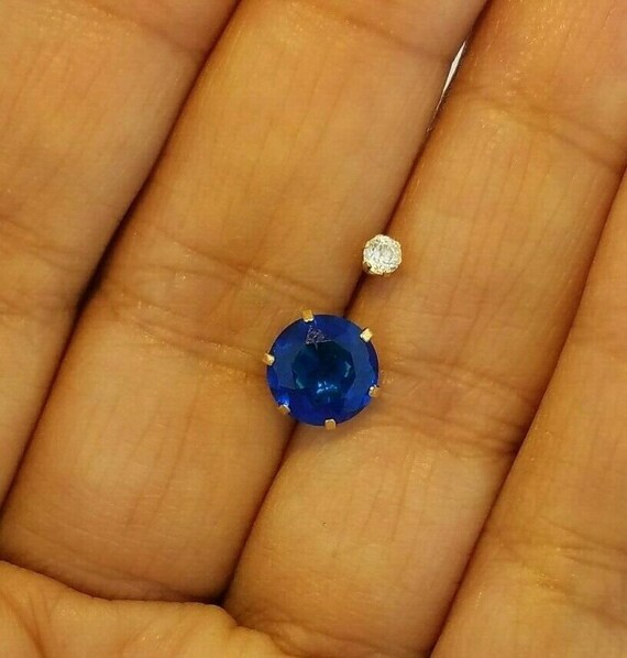 Sapphire belly deals ring