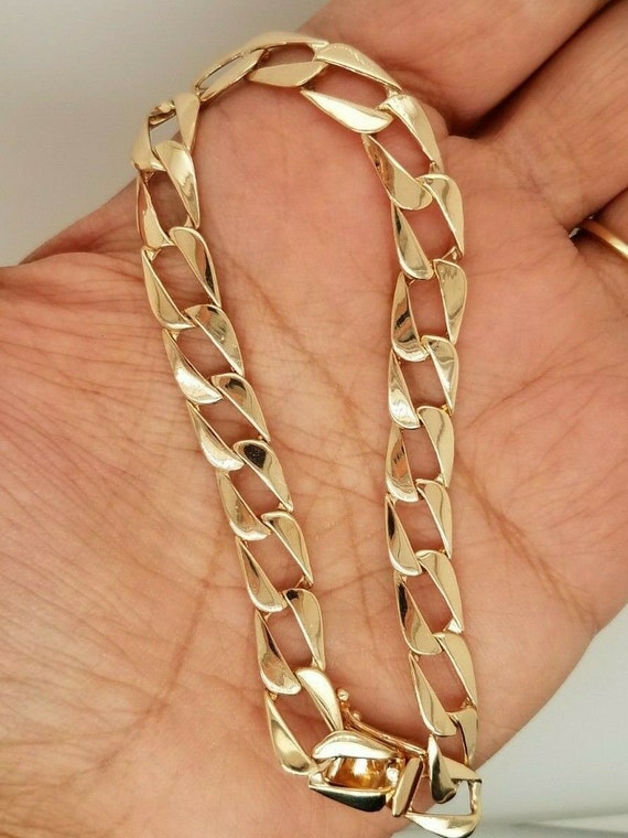 Square Link Cuban Chain Bracelet