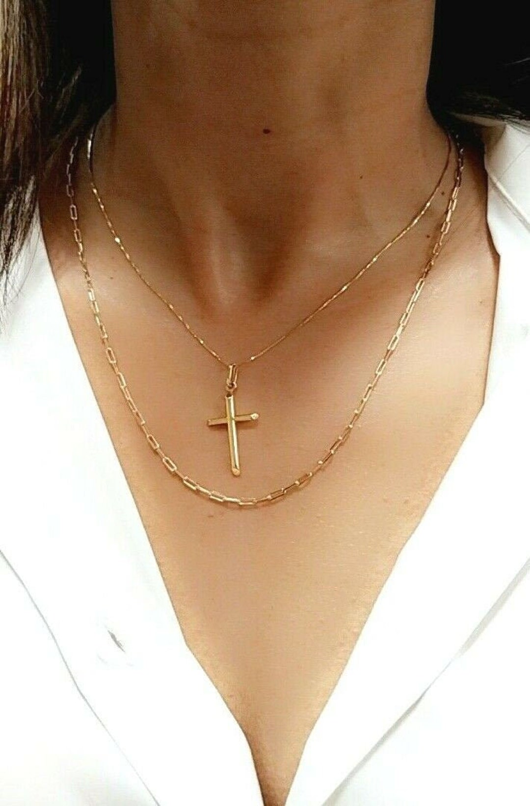 Ciondolo Guantone Da Boxe In Oro Giallo 14K Con Collana Catena Singapore 0,9mm – Ioka