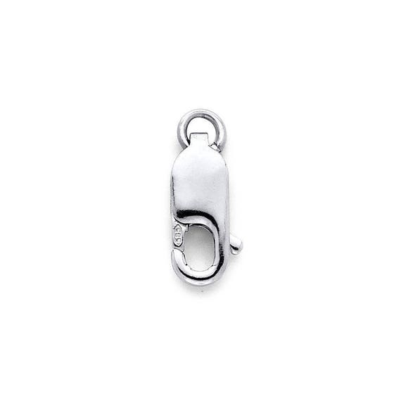 White gold cheap lobster clasp