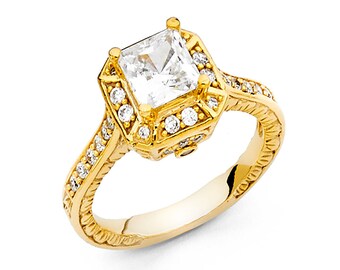 1,5 mm 14 K Solid Gelb Gold Square Tube Diamant Schnitt Hoop Ohrringe 1,5 mm 14 K Solid Gelb Gold Square Tube Diamant Schnitt Hoop Ohrringe