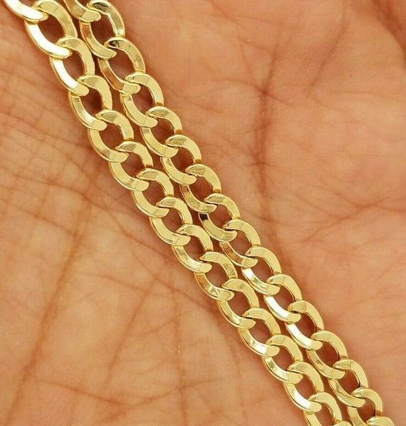 Solid Miami Cuban Link Bracelet 10K Yellow Gold 8 Inches 3.5mm 67108: buy  online in NYC. Best price at TRAXNYC.