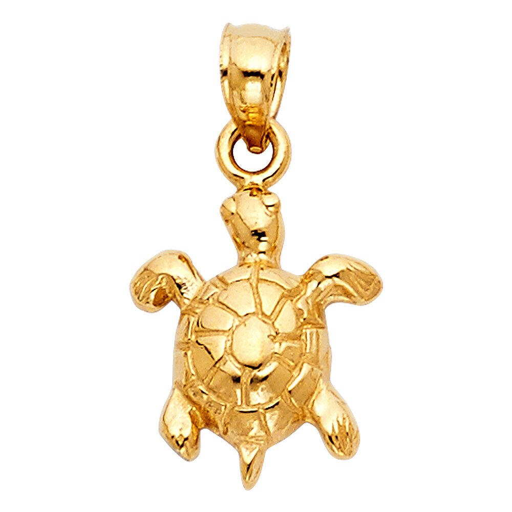 Gold turtle best sale charm