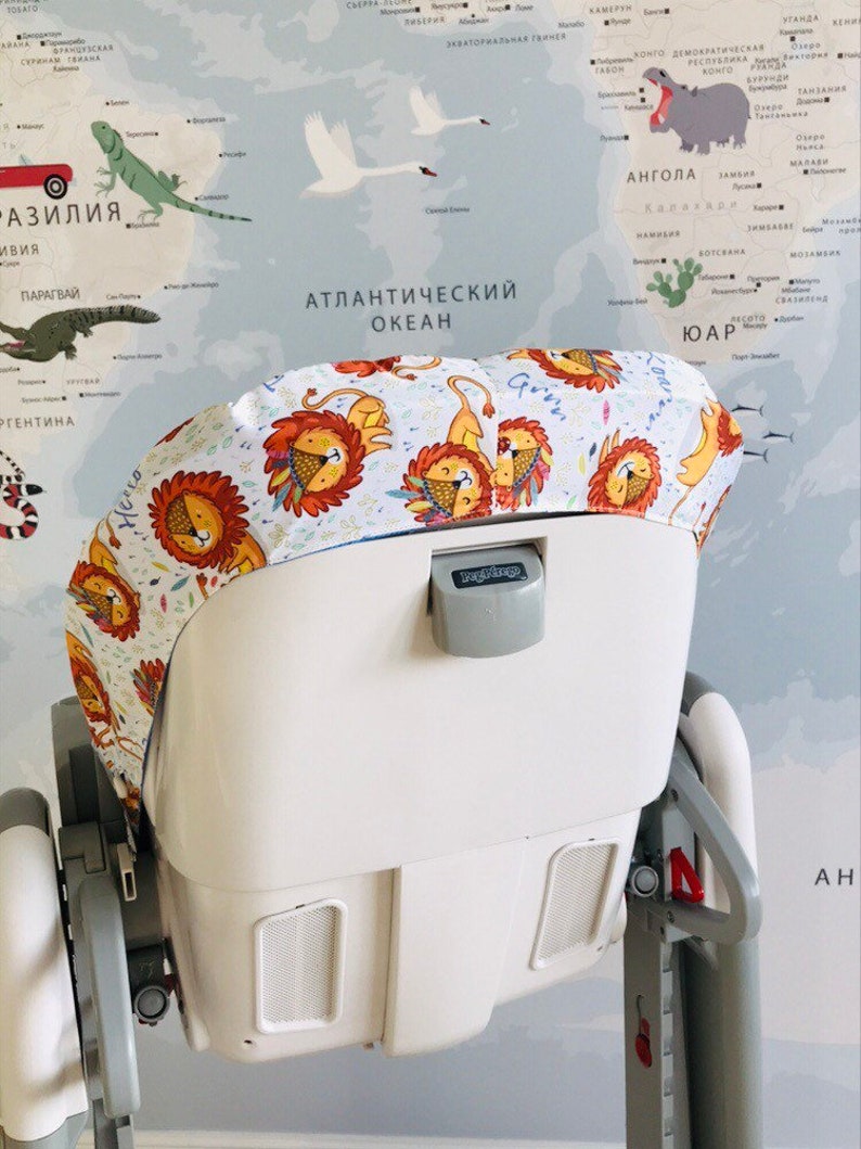 High chair cover peg perego washable seat pad replacement Etsy