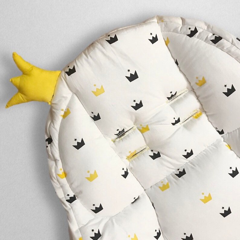 Double-sided cotton removable cover seat pads princess Peg Perego Siesta Prima pappa zero 3 cover for the highchair seat pads high chair