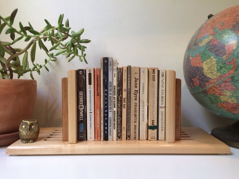 Sliding Dovetail Wooden Bookends / Bookstand Etsy