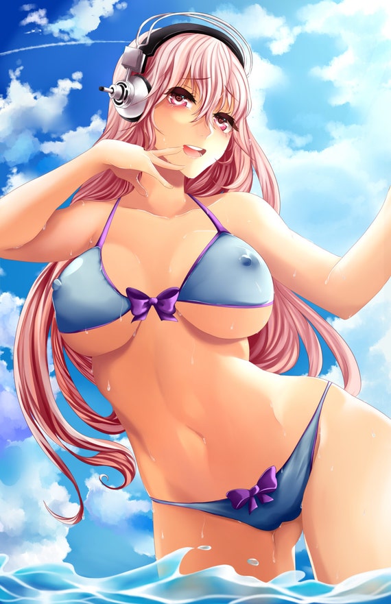 Super Sonico Anime Print  Etsy-6908