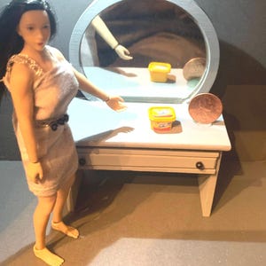 Butter Container. Dollhouse Miniature 1:12 Scale.