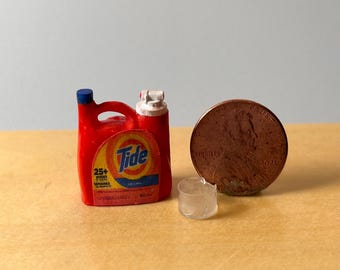 Laundry Soap. Multiple Options. Dollhouse Miniatures. Miniature Laundry Soap. 1:12 Scale.