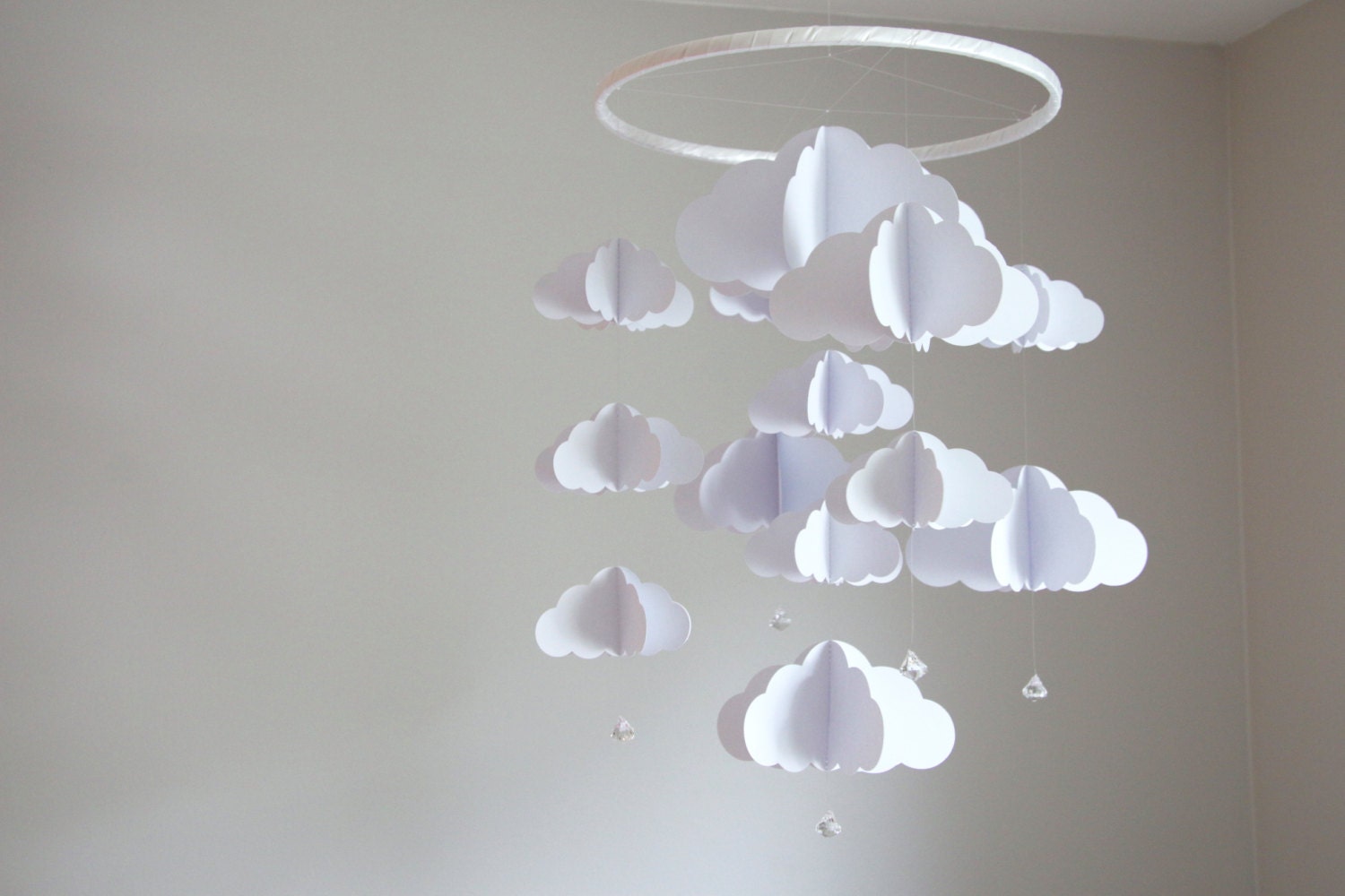 Cloud Mobile/cloud Crib Mobile/baby Etsy