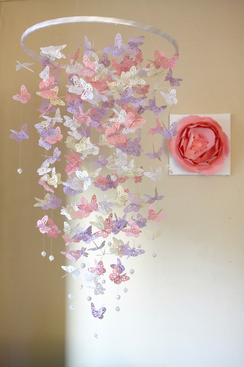 Butterfly Crib Mobile/Monarch Butterfly Mobile/nursery Etsy
