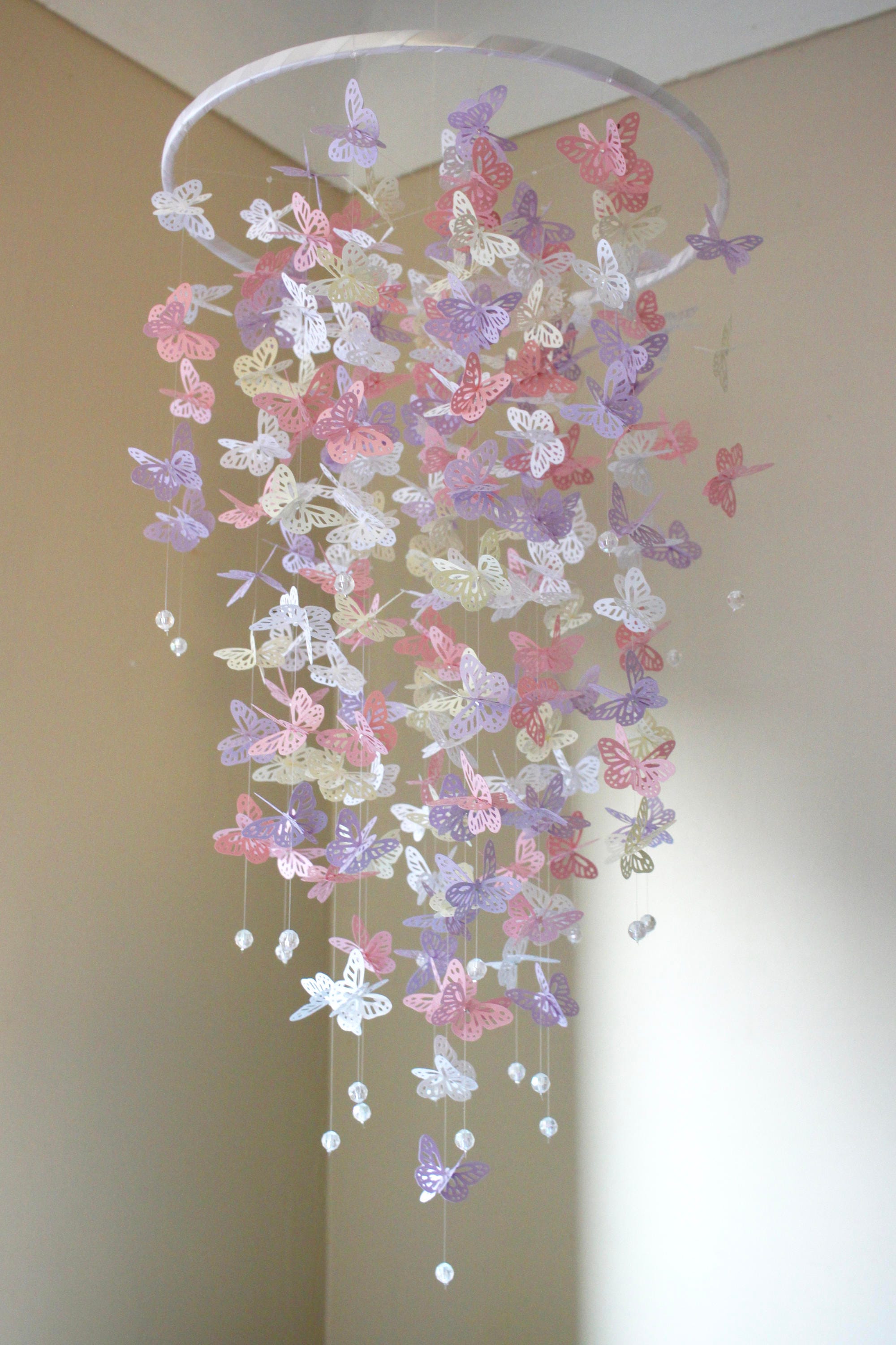 Butterfly Crib Mobile/monarch Butterfly Mobile/nursery Etsy