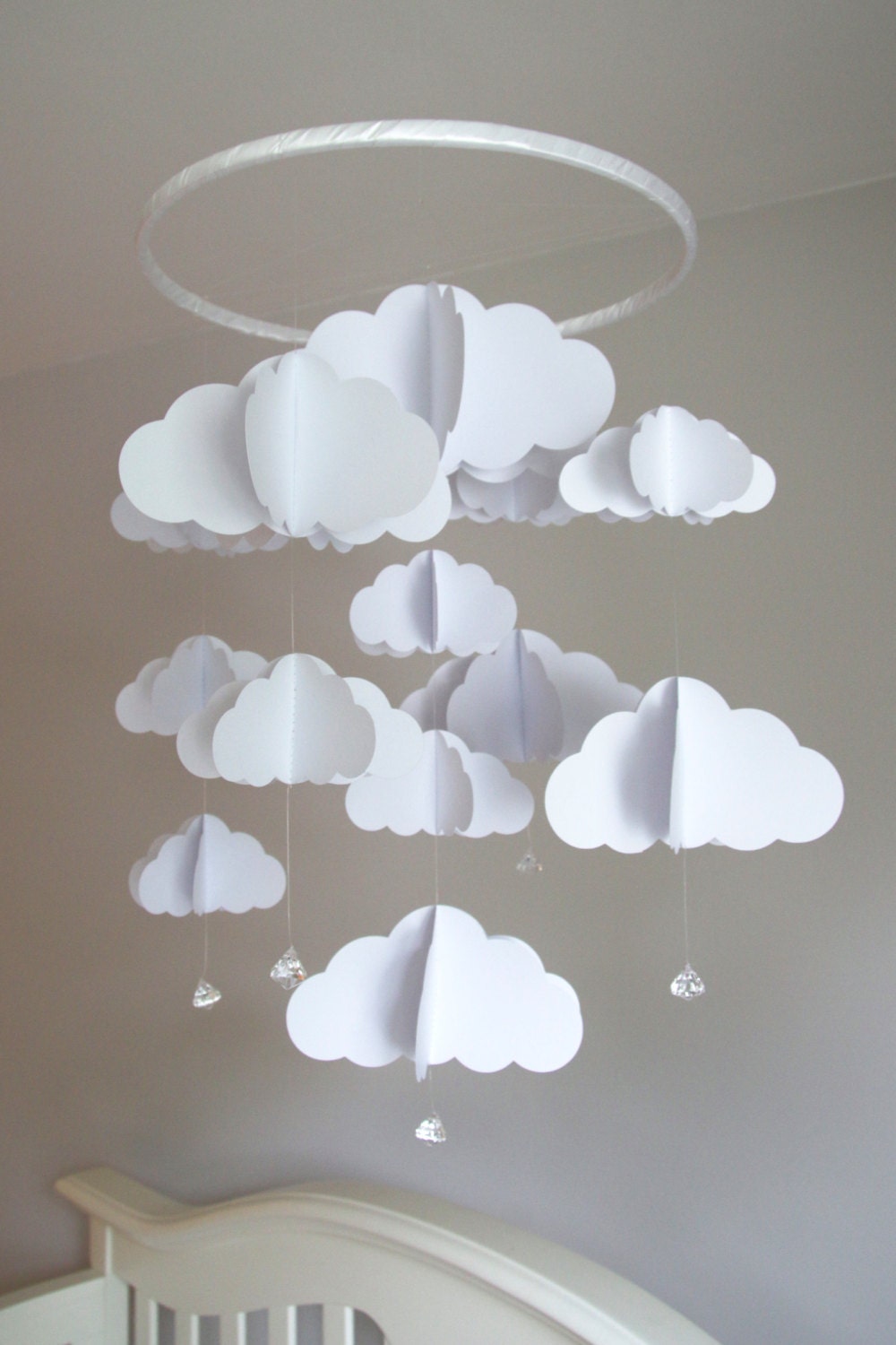 Cloud Mobile/cloud Crib Mobile/baby Etsy