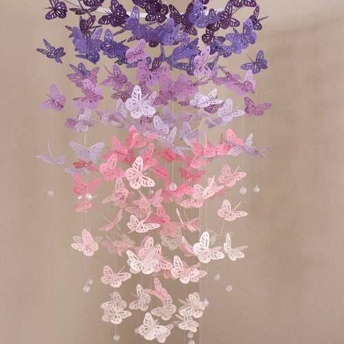 Butterfly Baby Shower Sign. Editable Purple Gold Baby Etsy