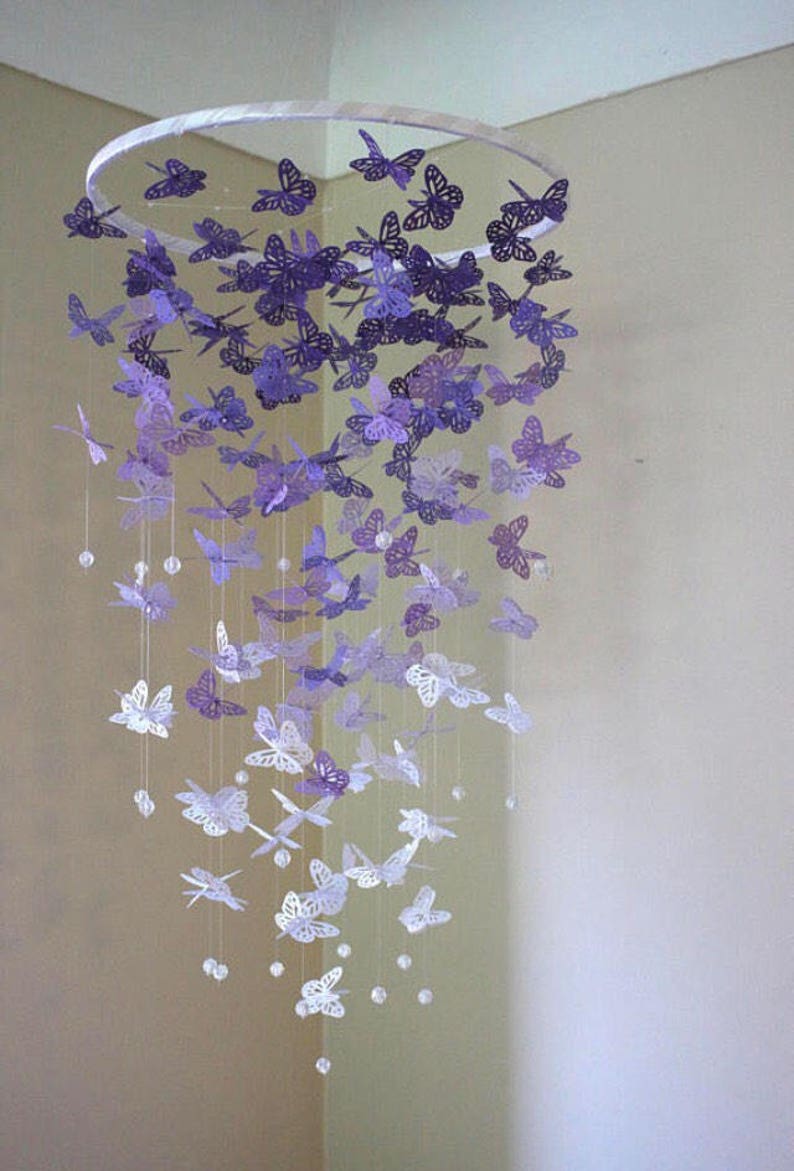 butterfly crib mobile