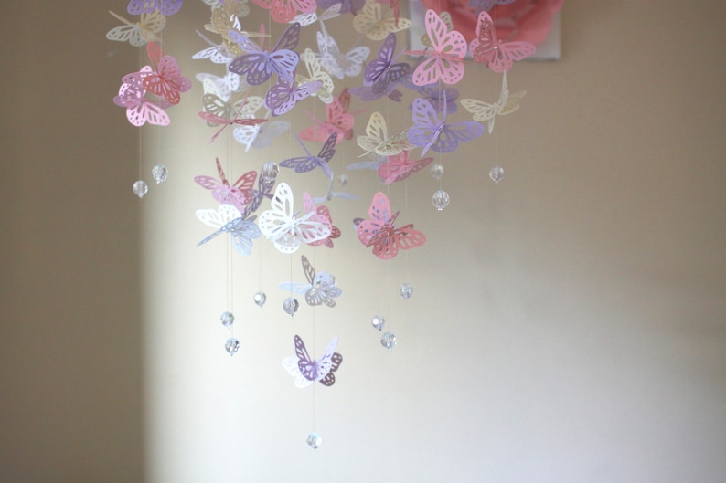 Butterfly Crib Mobile/Monarch Butterfly Mobile/nursery Etsy