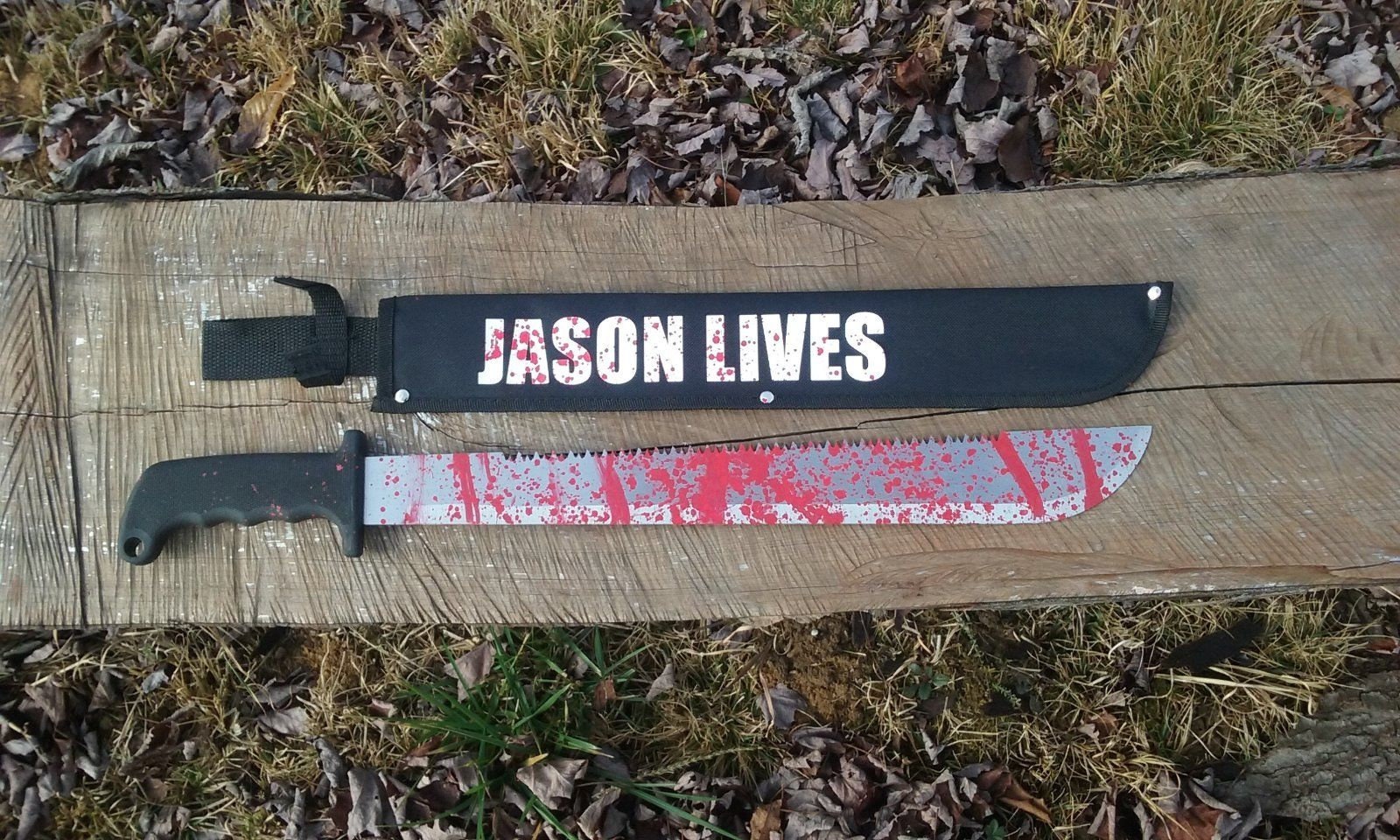 Friday the 13th Jason Lives Machete Halloween Prop Wall Art Etsy