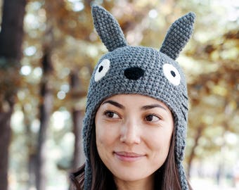Totoro | Hat | Crochet | Beanie | Miyazaki