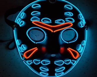 Friday The 13th Jason Voorhees Handmade Videospiel Glow Mask